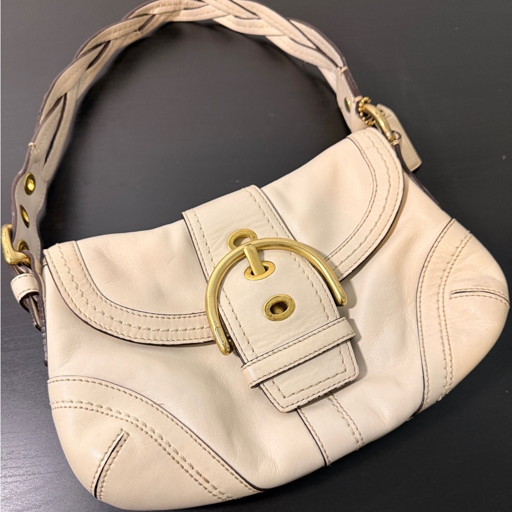 Coach Genuine Leather Shoulder Bag